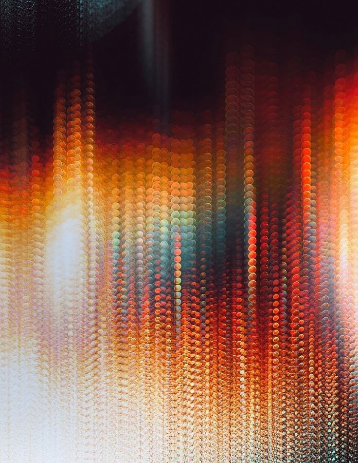 Group retreat setting with instruments